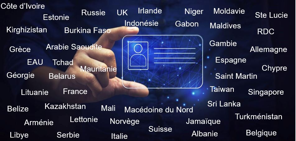 Nous intervenons partout dans le monde !